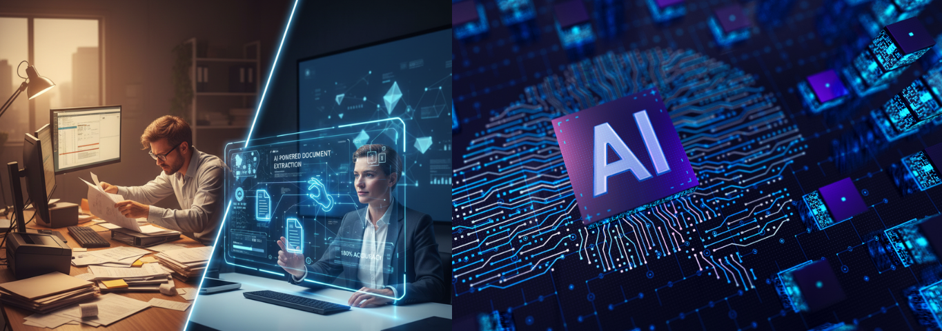 Reduce 80% Of Manual Work withPowerful AI-Driven Document Extraction Banner